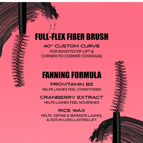 benefit - Mini Fan Fest Fanning and Volumizing Mascara - Hyper Black - Picture 3 of 4
